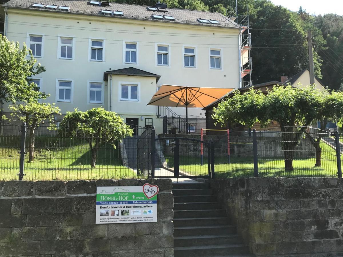 Pension Hoenel-Hof Bad Schandau Exterior photo